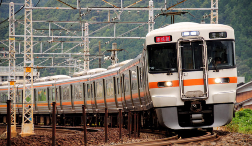 電車の背景画像